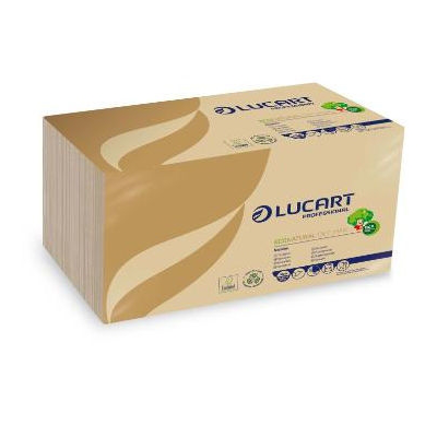 Serviet Eco natural Lucart 1 lag 30 x 30 cm natur